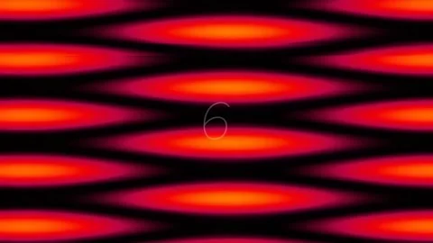 Dynamic abstract gradient loop: flowing red and black wave motion background Stock Footage 342116857