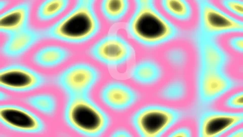 Dynamic abstract gradient waves pattern with vivid tropical color flow Stock Footage 342095305