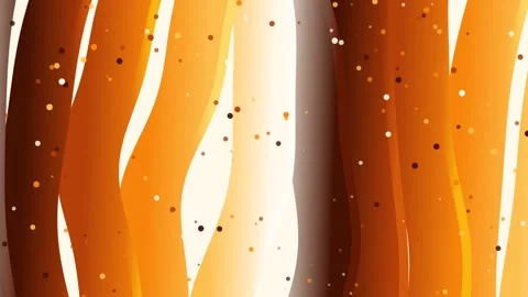 Dynamic abstract graphic background illustration featuring warm orange and .. Stock Footage 329085881