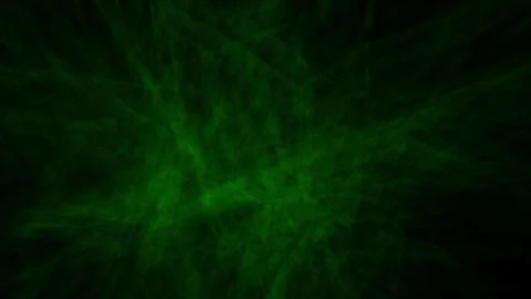 Dynamic abstract green light streaks create energetic motion background for Stock Footage 315311417