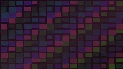 Dynamic abstract grid pattern with colorful changing squares creating a mod.. Stock Footage 340551741