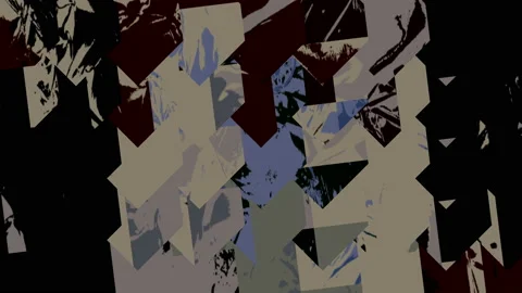 Dynamic Abstract Grunge Art Background Stock Footage 162738183