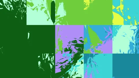 Dynamic Abstract Grunge Art Background Stock Footage 163522650