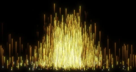 Dynamic abstract histogram with a high in the center Stock Footage 262994922