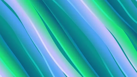 Dynamic Abstract Illustration Featuring Flowing Gradient Waves, Creating a .. Stock Footage 328889385
