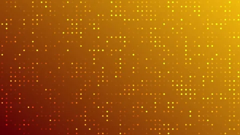 Dynamic Abstract Light Particles in Warm Yellow and Red Shades Stock Footage 315395041