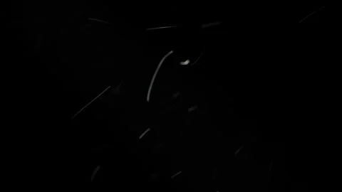 Dynamic abstract light patterns in darkness Video stock 320407623