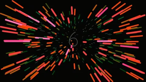 Dynamic Abstract Light Streak Burst Background Energy Futuristic Digital Flow Stock Footage 342205426