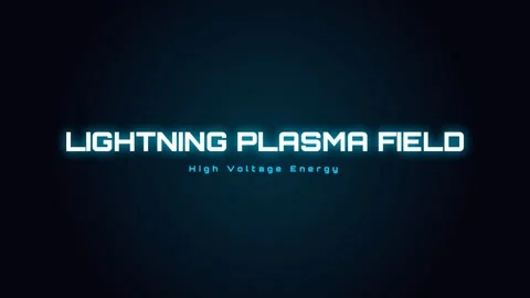 Dynamic abstract lightning plasma field representing high voltage electrica.. Video stock 337656116