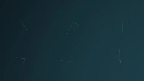 Dynamic abstract lines and dots create a modern, tech-inspired background Stock Footage 325771895