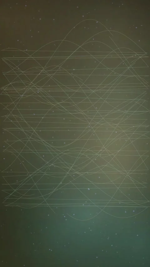 Dynamic abstract lines and dots create a modern, tech-inspired visual effect Stock Footage 327625745