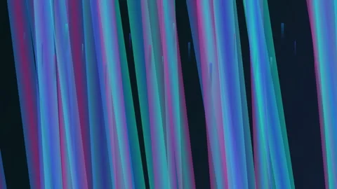 Dynamic abstract lines create a vibrant, energetic visual background Stock Footage 326175832