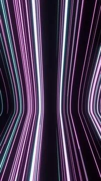 Dynamic abstract lines creating a fluid, modern visual, perfect for conveying Stock Illustration