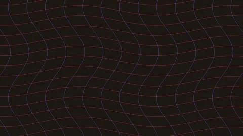 Dynamic abstract lines flow across a dark background Stock Footage 324884818