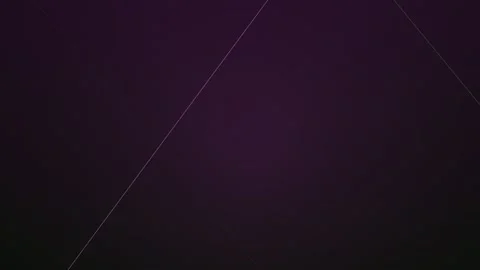 Dynamic abstract lines intersect on a dark purple background Stock Footage 327338647