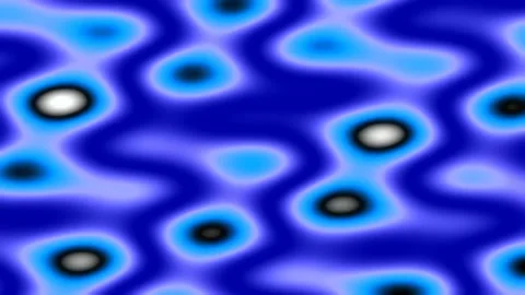Dynamic abstract liquid blue flow animation for tech background and futuris.. Stock Footage 342158868