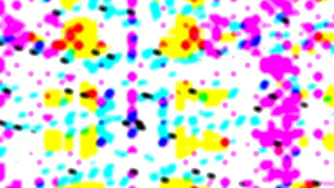 Dynamic Abstract Loop Animation Abstract Blob Object Patterns Video stock 287885943