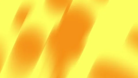 Dynamic abstract motion background with bright yellow orange glowing waves Stock Footage 314053975