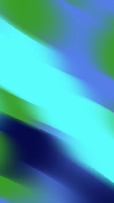 Dynamic abstract motion with vibrant flowing blue green colors and smooth g.. Stock Footage 317864446