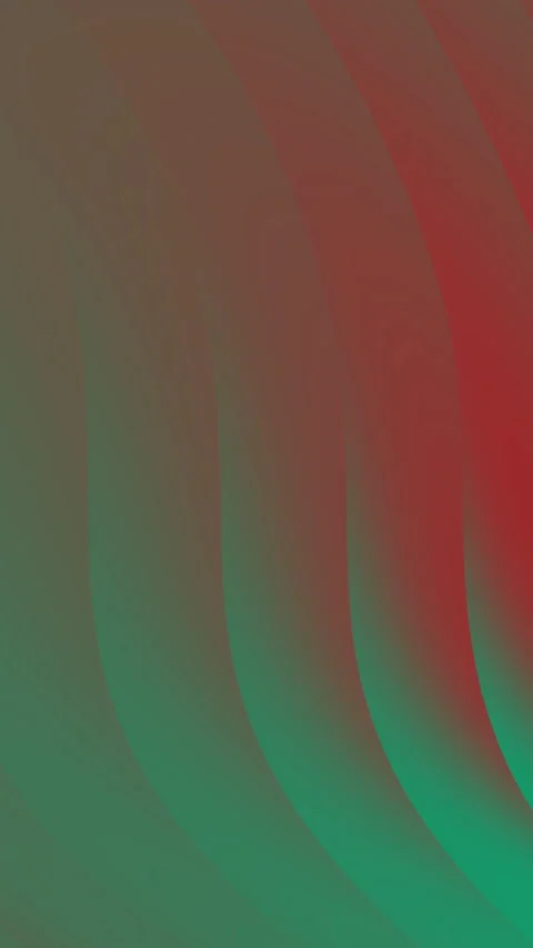 Dynamic Abstract Motion Waves with Red and Green Gradient Colors Stock Footage 317864734