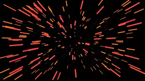 Dynamic abstract neon color streak explosion background for energetic prese.. Stock Footage 340378835