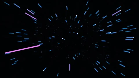 Dynamic abstract neon particle explosion background with bright rainbow rad.. Stock Footage 341056250