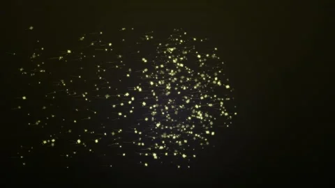 Dynamic abstract network animation for technology and innovation projects Video stock 327947005