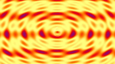 Dynamic abstract orange circle ripple background loop for modern design. 動画素材 342092808