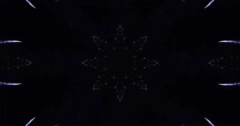 Dynamic abstract particle burst animation with vibrant light trails. High-energy 動画素材 340456784