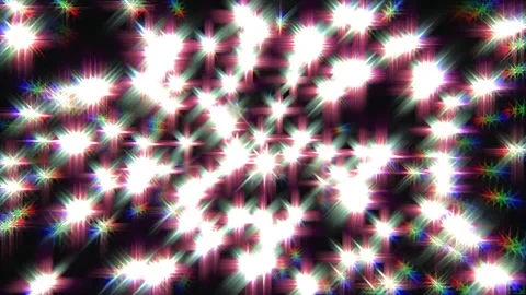 Dynamic abstract particle explosion with vibrant light trails. Motion graphics b Stock Footage 340456801