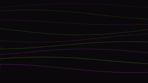 Dynamic abstract pastel line waves background for futuristic motion graphics Stock Footage 343659239