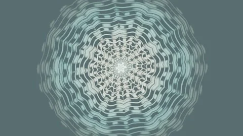 Dynamic abstract pattern with circular ripple effects and lines Stock Footage 337388046