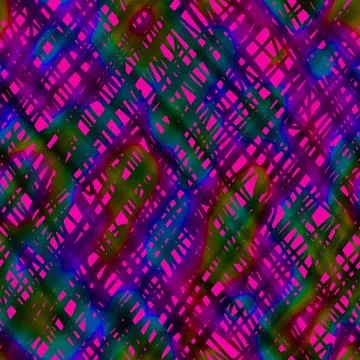 Dynamic abstract pattern featuring bold, intersecting lines and vibrant colors Stock Illustration