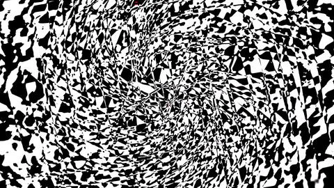 Dynamic abstract pattern perfect for modern projects with bold black and white Stock Illustration