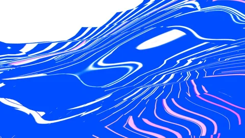 Dynamic Abstract Pattern With Vivid Colors. Video stock 318541945
