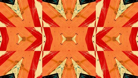 Dynamic abstract patterns and vivid colors for immersive music visuals Stock Footage 292145661