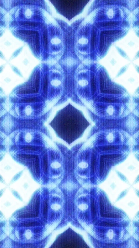 Dynamic abstract patterns of blue hues create a captivating visual experience Stock Footage 314219942