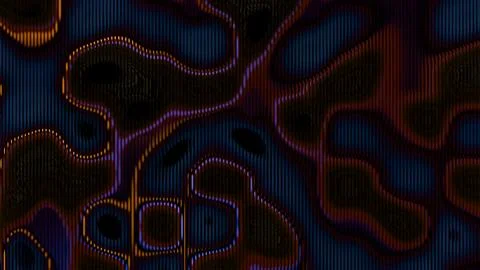 Dynamic Abstract Patterns with Dark and Blue Textured Lines 스톡 일러스트