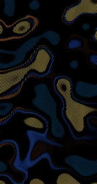 Dynamic Abstract Patterns with Dark and Blue Textured Lines イラスト素材