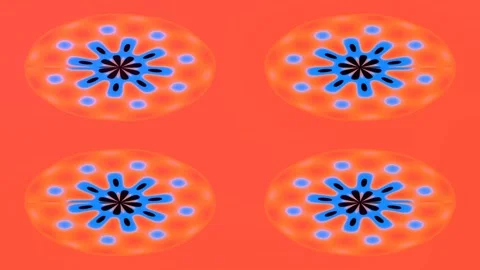 Dynamic abstract purple geometric pattern loop for futuristic backgrounds Stock Footage 339480530