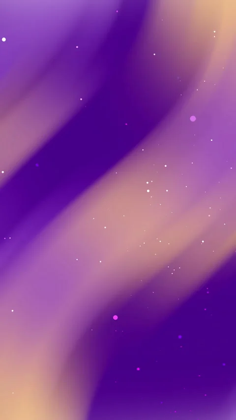 Dynamic abstract purple orange flowing particle background motion graphic a.. Vídeos de archivo 338294785