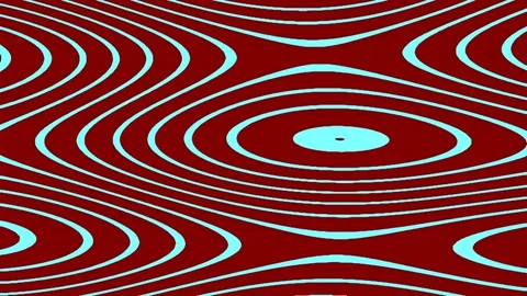 Dynamic abstract red and white wave pattern background for modern digital art Stock Footage 340378726