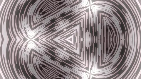 Dynamic abstract ripple effect background | Geometric convergence pattern i.. Stock Footage 336168657
