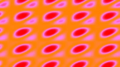 Dynamic abstract seamless pattern with vibrant retro orange and pink geometry Stock Footage 340379175