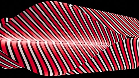 Dynamic abstract shapes create mesmerizing visual patterns for music Stock Footage 292144103