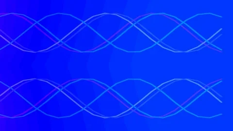 Dynamic abstract sin wave equalizer animation over gradient red and black b.. Stock Footage 335524916