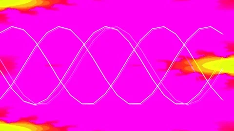 Dynamic abstract sine wave background for tech data visualization and futur.. Stock Footage 337572084