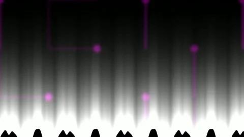 Dynamic abstract sound wave equalizer lines futuristic tech background displa Stock Footage 339787260