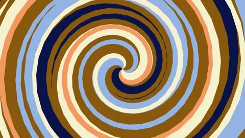 Dynamic abstract spiral graphic with a swirling color palette creating a hy.. Stock Footage 328889333