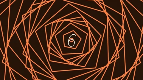 Dynamic abstract spiral line art forming complex vortex geometric pattern b.. Stock Footage 342116483